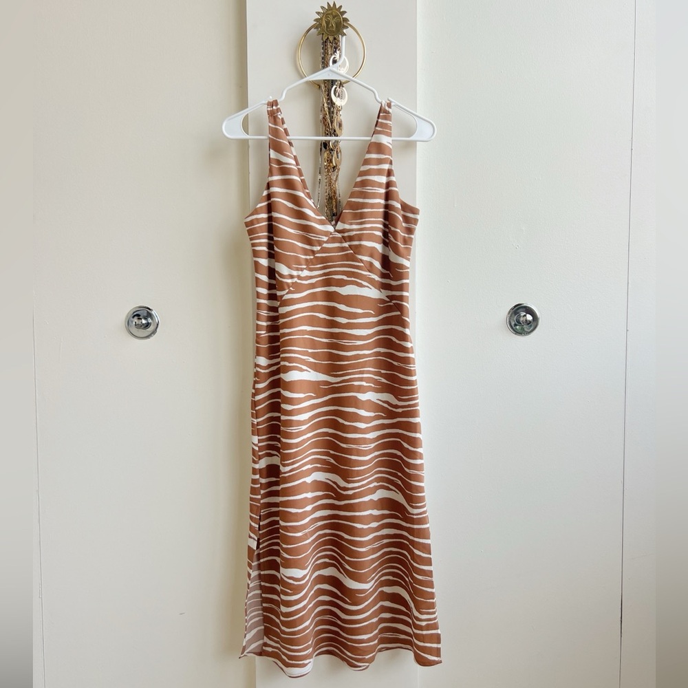 ❌SOLD❌ Zebra Slip Dress 🦓